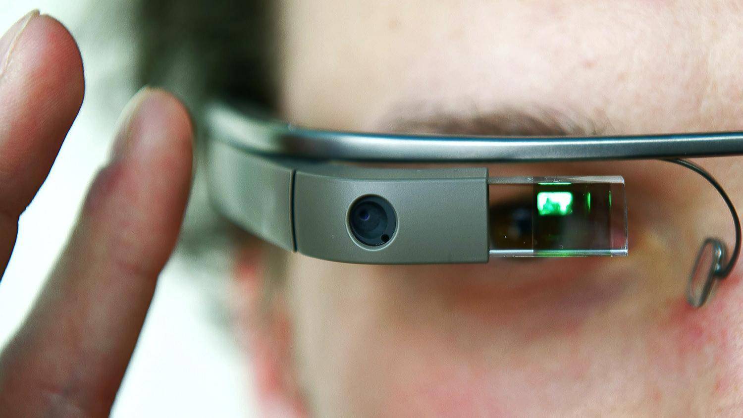 Google Glass Closeup