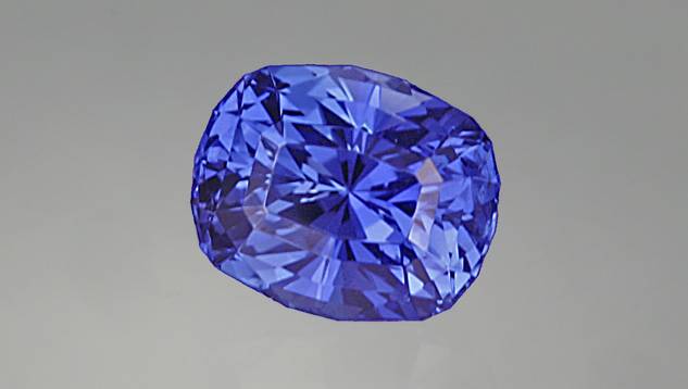 3.03 ct Sapphire radiant cushion cut - natural color