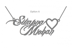 Swarna Mohan Name Pendant