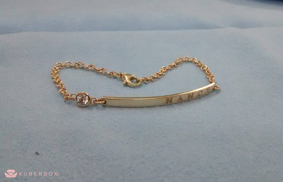 Get Personalized Name Bracelet & Other Custom-made Gold Bracelets