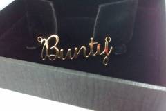 Bunty Name Pendant