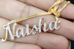 Naisha Name Pendant