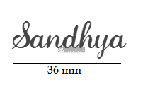 Sandhya Name Pendant
