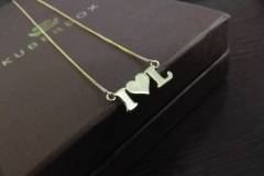 Couple's Initials Mangalsutra Gold