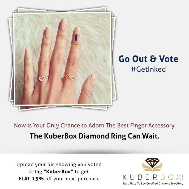 Show that you voted by tagging your pic and Get 15% off your next purchase.