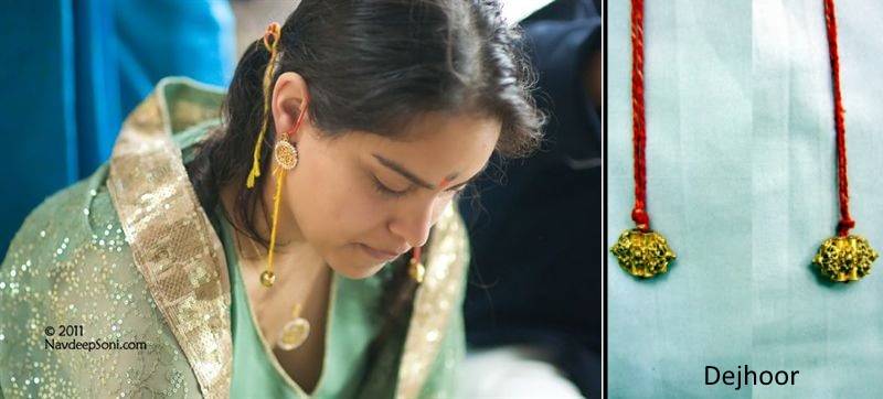 Kashmiri Pandit Bride With Dejhoor