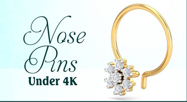 Nose pin under 4000
