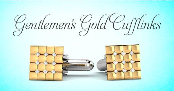 Gold Cufflinks for Men