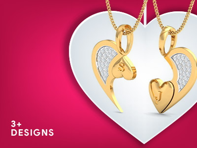 Couple sales locket gold