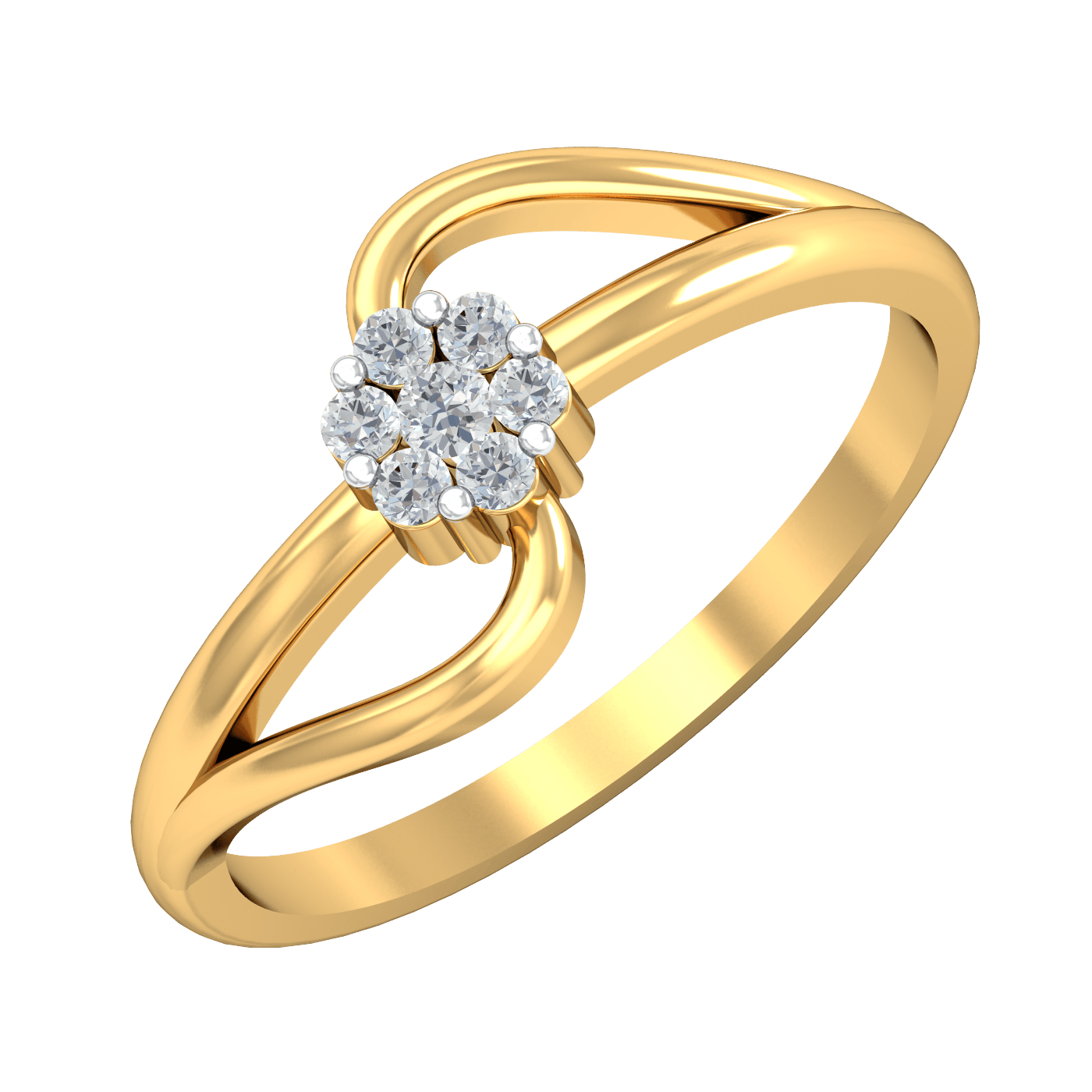 Almost-A-Solitaire Ring