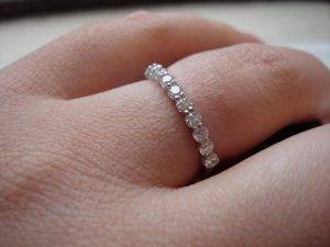 Round Diamonds Eternity Ring