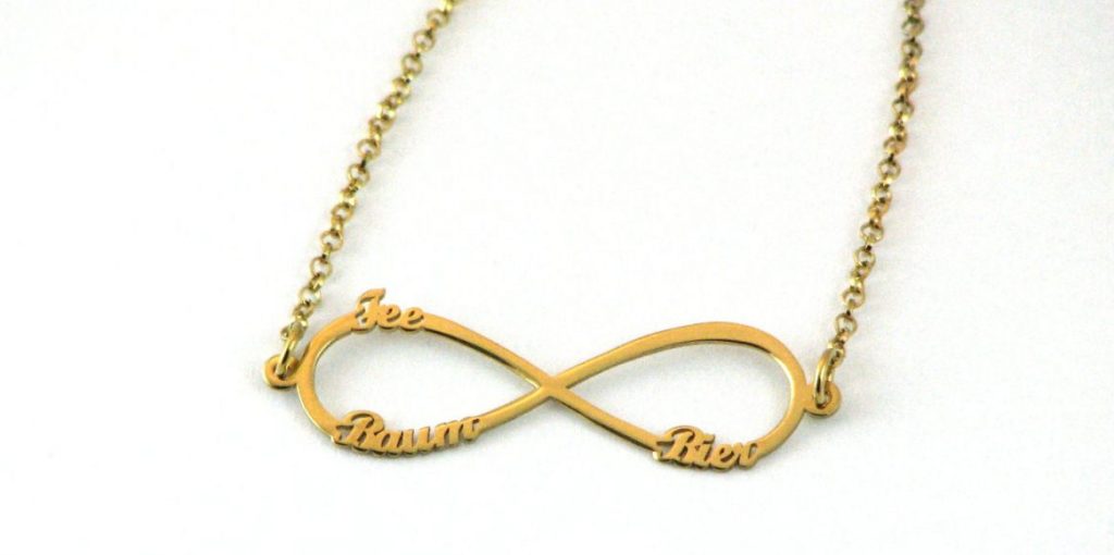 How To Get Personalized Name Bracelets & Other Gold Custom-made Bracelets 4 infinity-name-bracelet