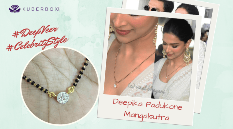 Deepika Padukone's Solitaire Mangalsutra - Know How & Where To Buy