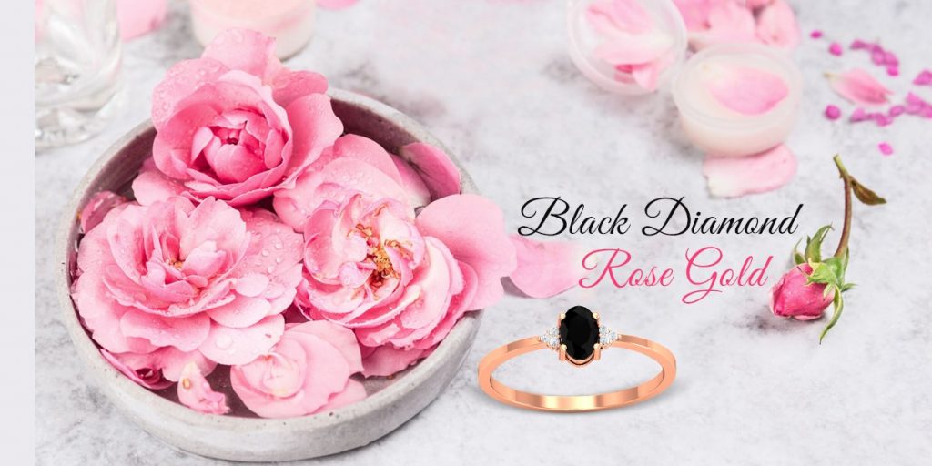 Top 10 Romantic Rose Gold Rings by KuberBox 7 romantic black diamond rose gold ring