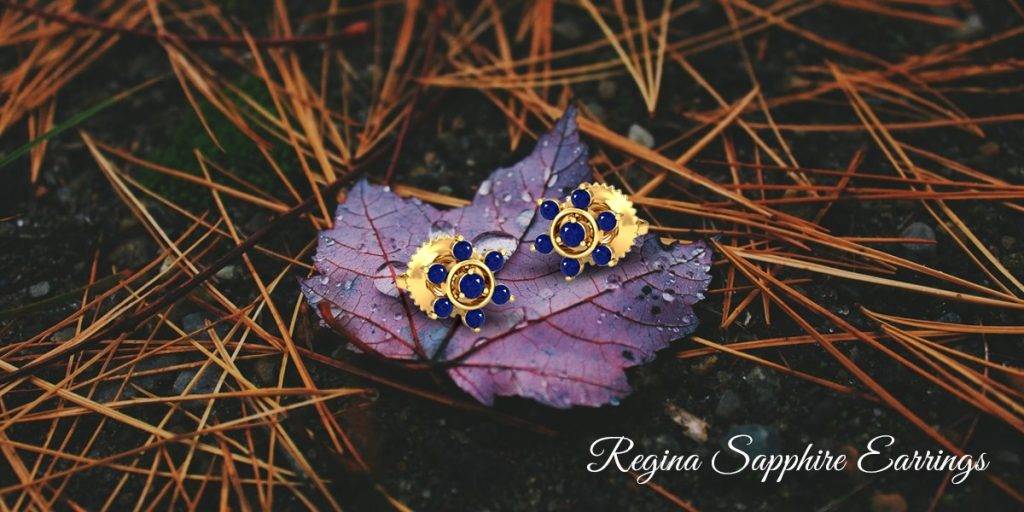 Regina Sapphire Earrings