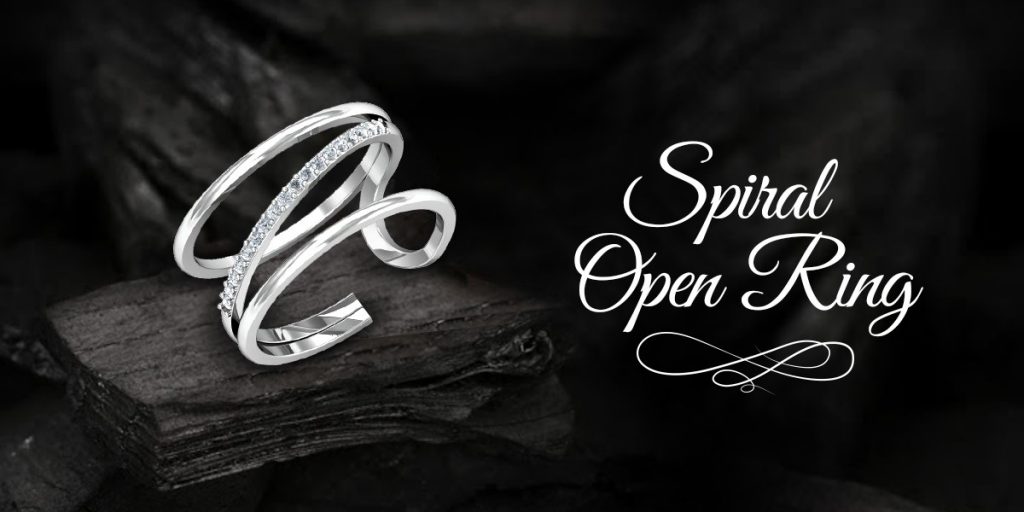10 Best Jewellery Designs for Working Moms 4 sprial open ring for working moms