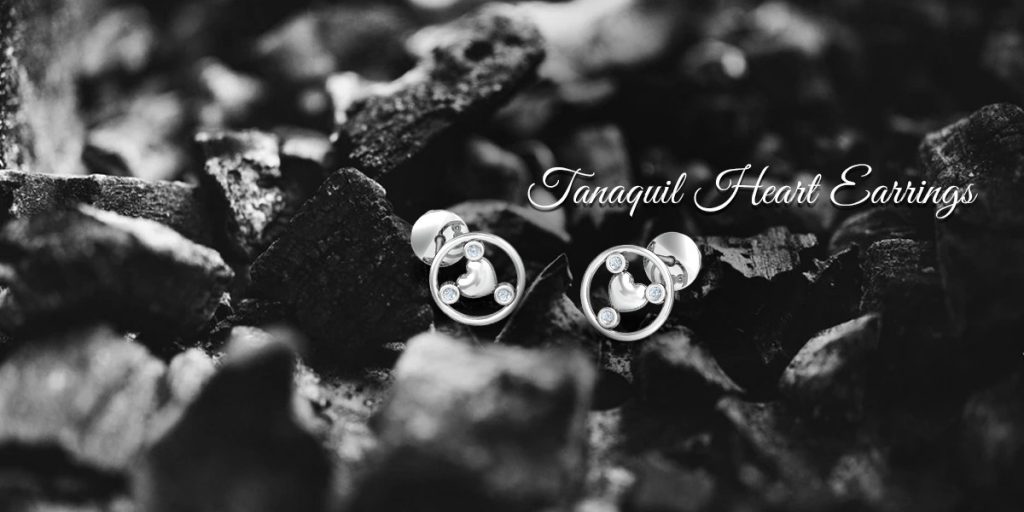 Tanaquil Heart Earrings