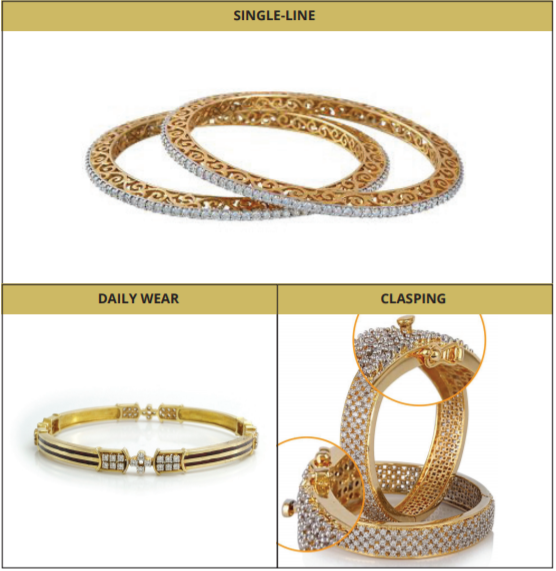 gold bangles 