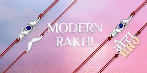 modern rakhi