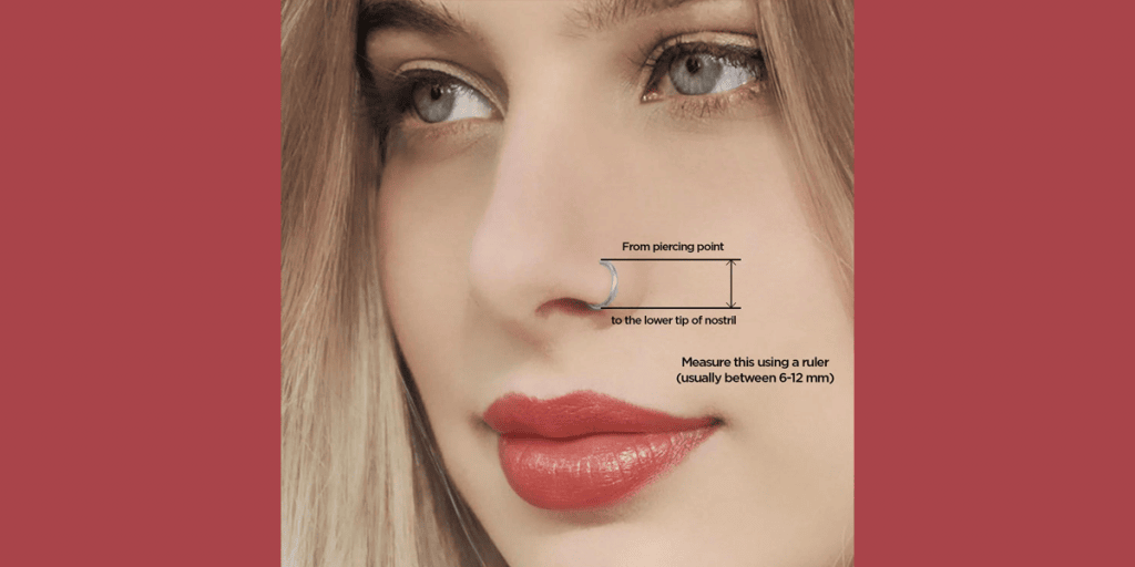 gold nose ring measurement gold nose ring measurement
