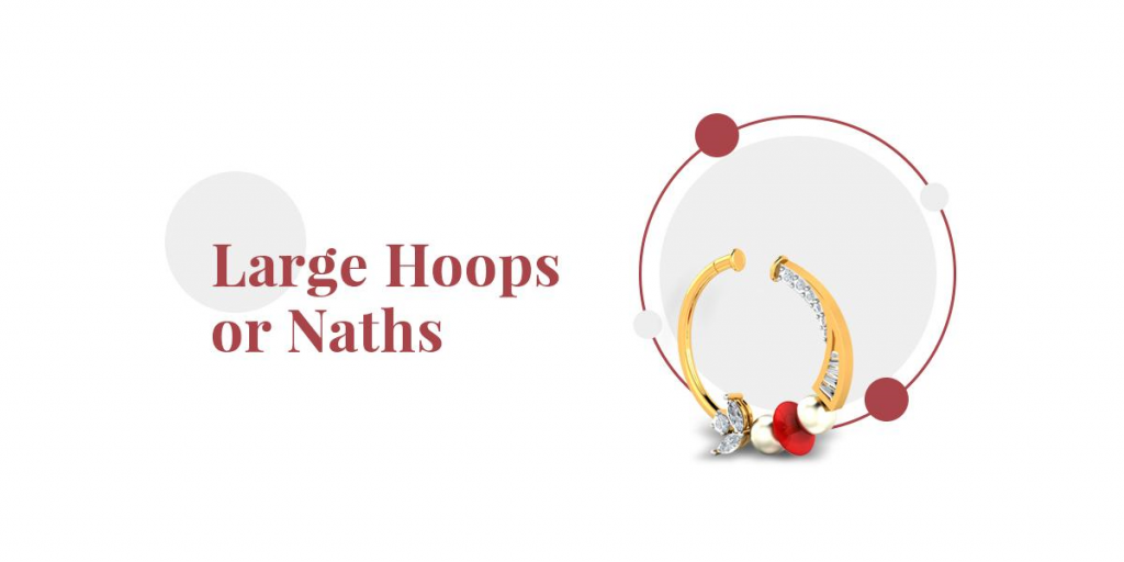 large hoops or naths
