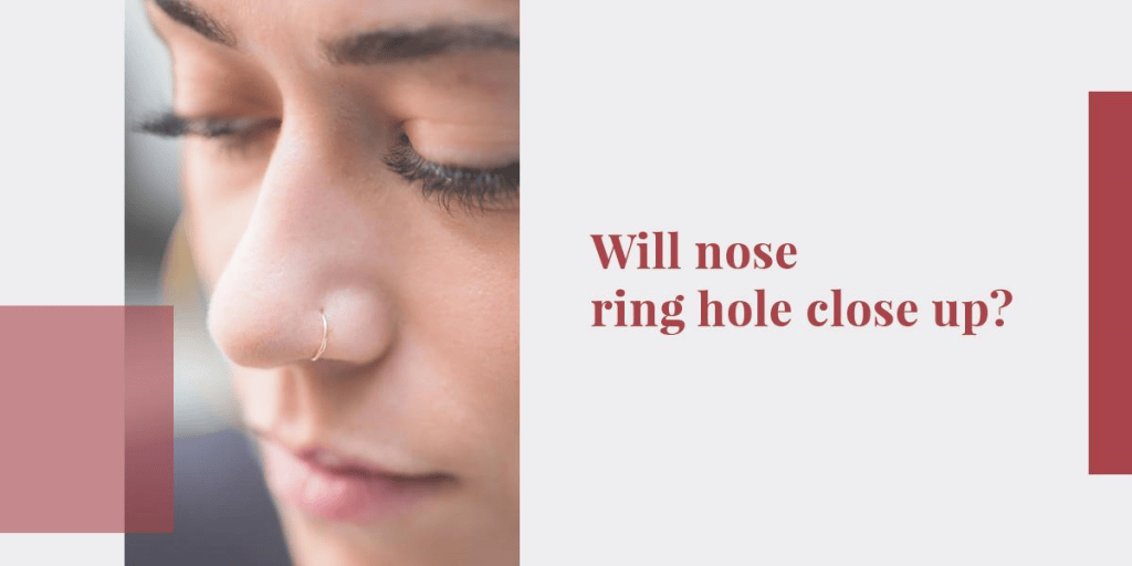 nose piercing hole nose piercing hole