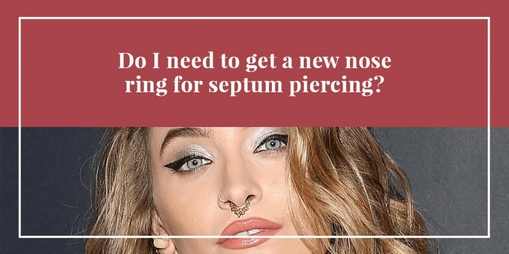 septum piercing