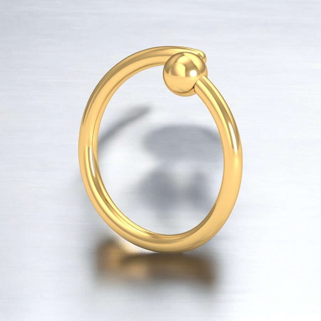 Basic Round Nose Ring