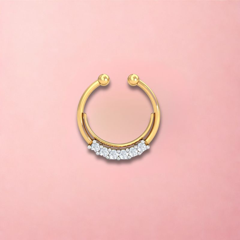 non pierced septum ring by KuberBox non pierced septum ring by KuberBox