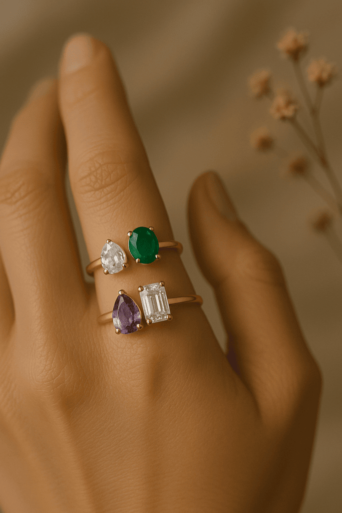 toi et moi rings