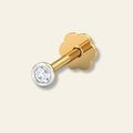 Workwear Solitaire Nose Pin
