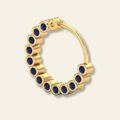 Blue Sapphire Nose Ring