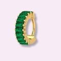Emerald Nose Pin