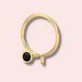 Single Stone Wire Nose Pin