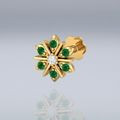 Emerald Nose Stud