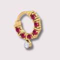 Gemstone Nose Ring