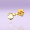 Dailywear White Nose Pin