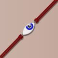 Evil Eye Silver Rakhi