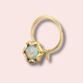 Opal Nose Pin