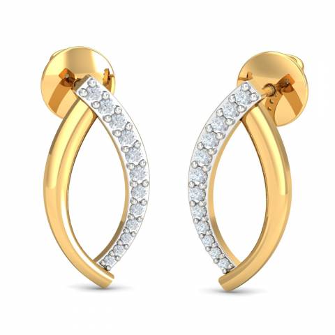 Camilla Diamond Earrings - KuberBox.com
