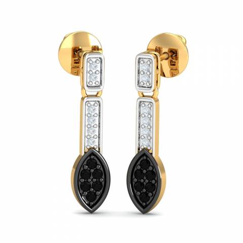 Buy Dainty Blooms Diamond Drop Earrings Online | CaratLane