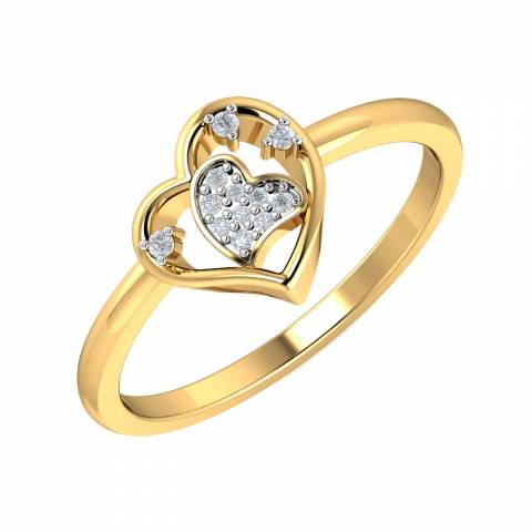 Amy Heart Ring - KuberBox.com