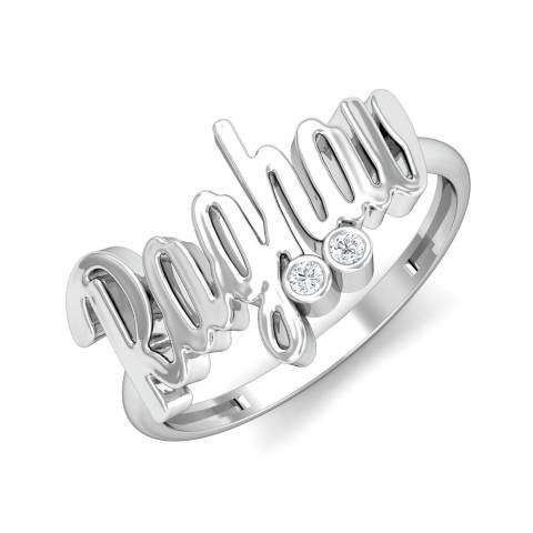 Customized Engraved Name Stainless Steel Adjustable Rings – The Pal Choice