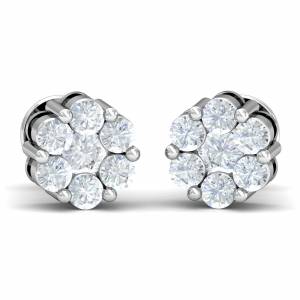 Lusture Solitaire Earrings