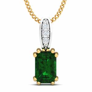 Meridian Emerald Pendant