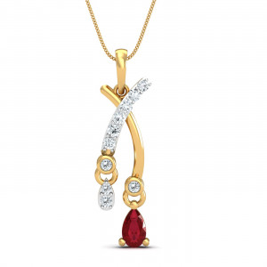 Se Croiser Ruby Pendant