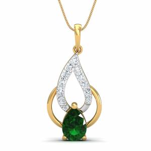 First Affection Emerald Pendant