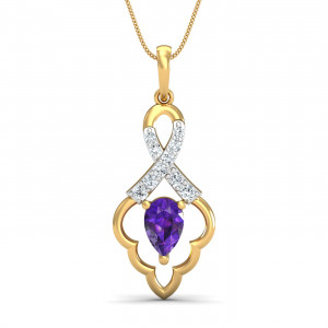 Mediaeval Amethyst Pendant