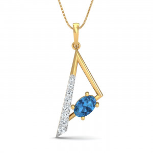 Martinet Blue Topaz Pendant