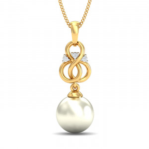 Atiya Dangly Pearl Pendant